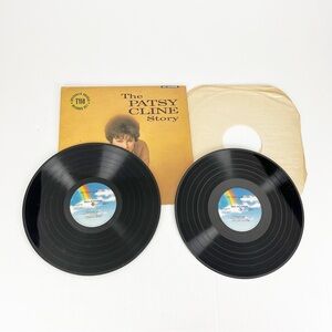 Vintage The Patsy Cline Story MCA 2 Record Double Vinyl LP